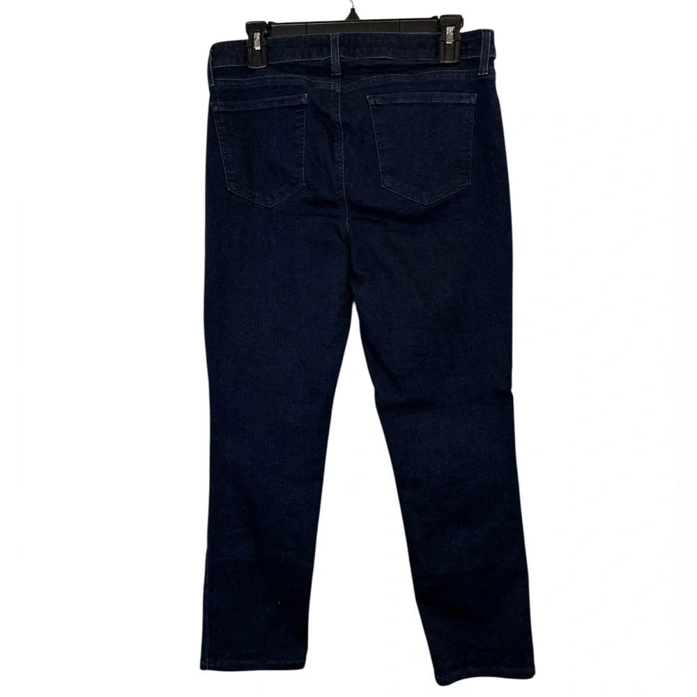 NYDJ Women’s Petite Sheri Slim Dark Indigo LiftXTuck Ankle Jeans sz 10P